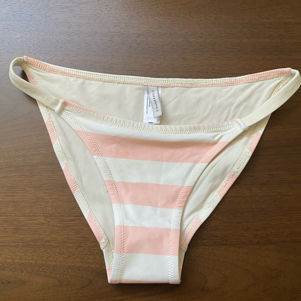 Solid & Striped Bikini Bottoms
